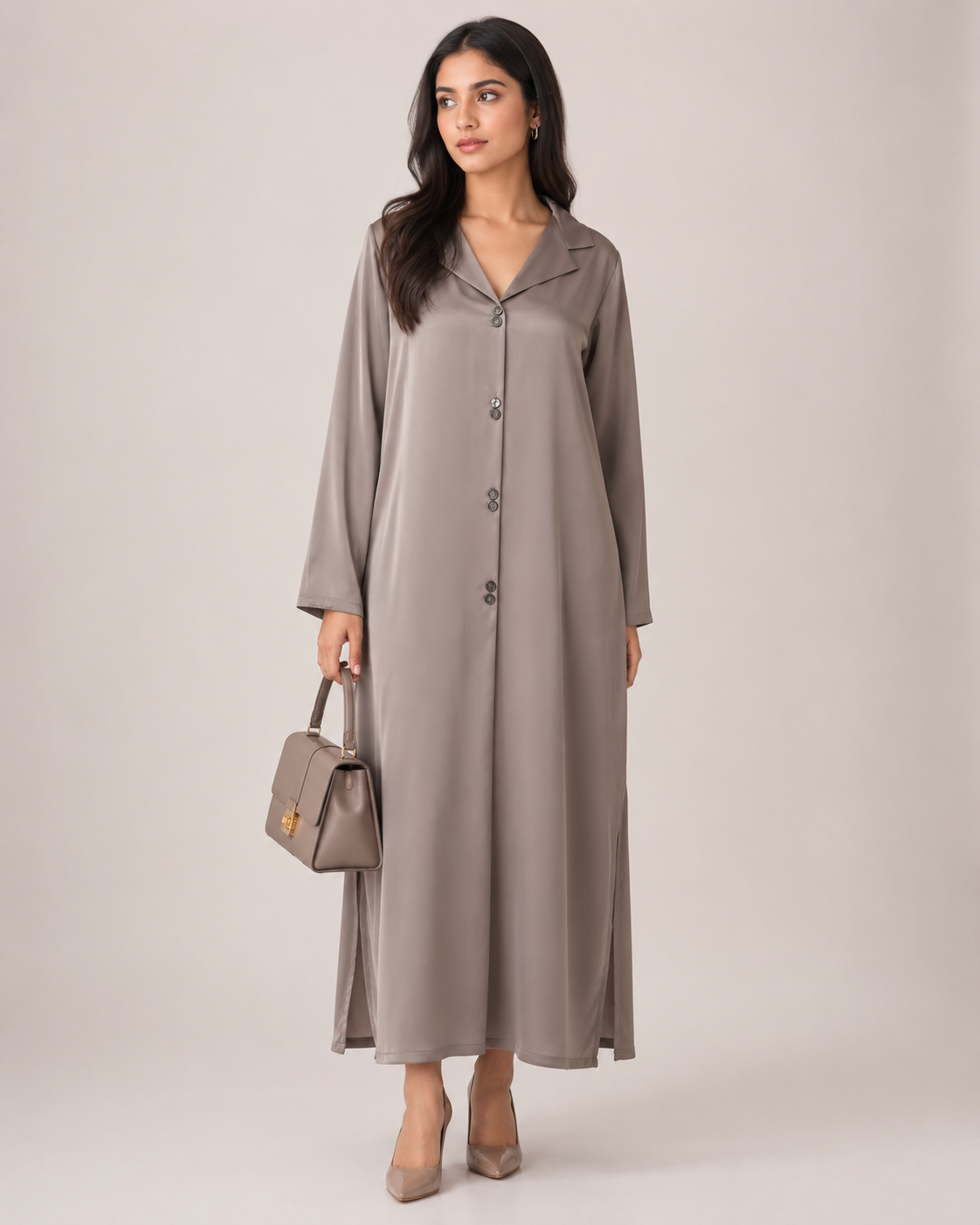Button-Front Burqa — No. 530