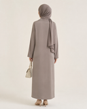 Button-Front Burqa — No. 530