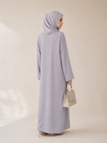 Hidden Button Abaya — No. 083