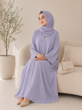 Hidden Button Abaya — No. 083