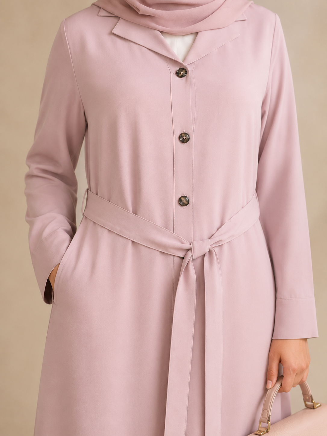 Front Button Burqa — No. 546