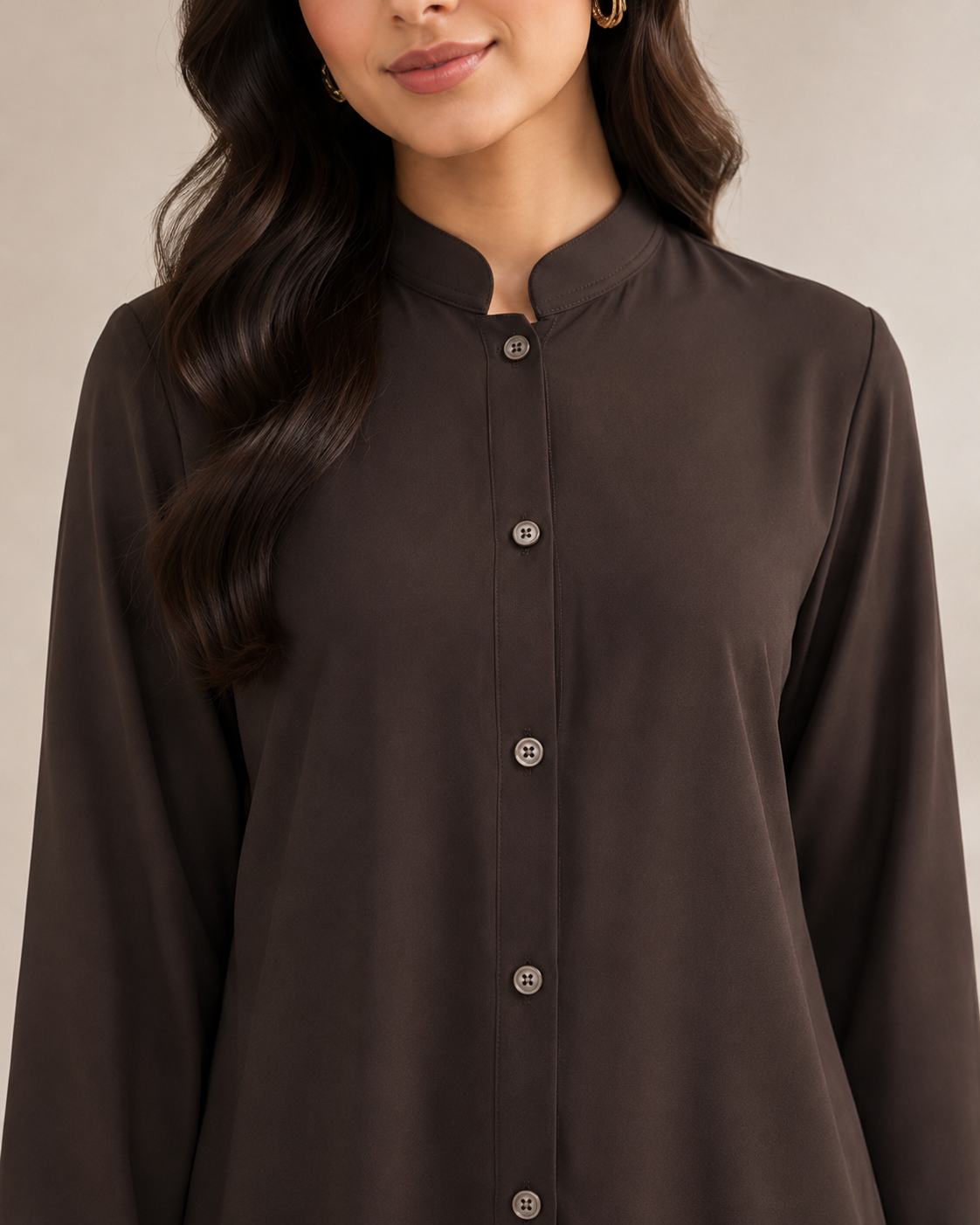 Button-Front Modesty Burqa — No. 091