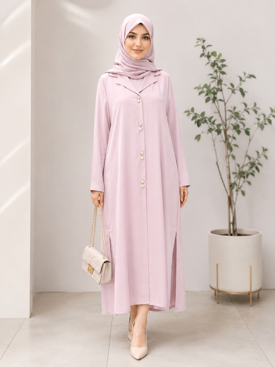 Classic Modest Abaya — No. 112