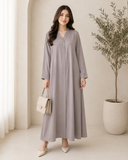 Hidden Button Abaya — No. 531