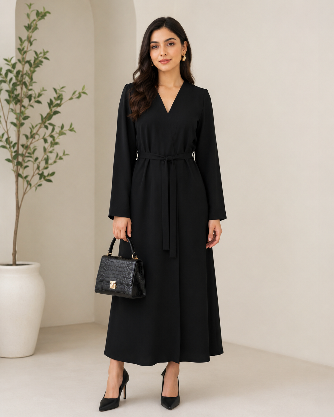 Classic Modest Abaya — No. 096