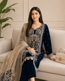 Embroidered Kameez Suit — No. 176