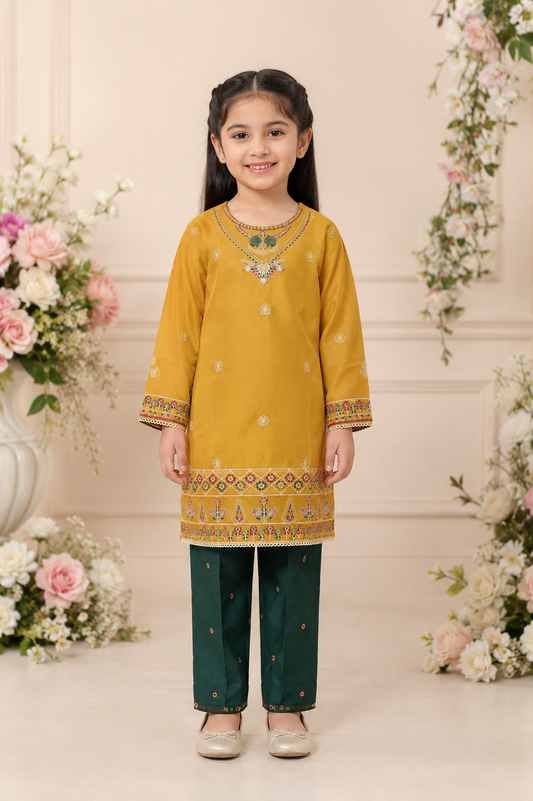 Girls Occasion 3-Piece Suit — No. 088