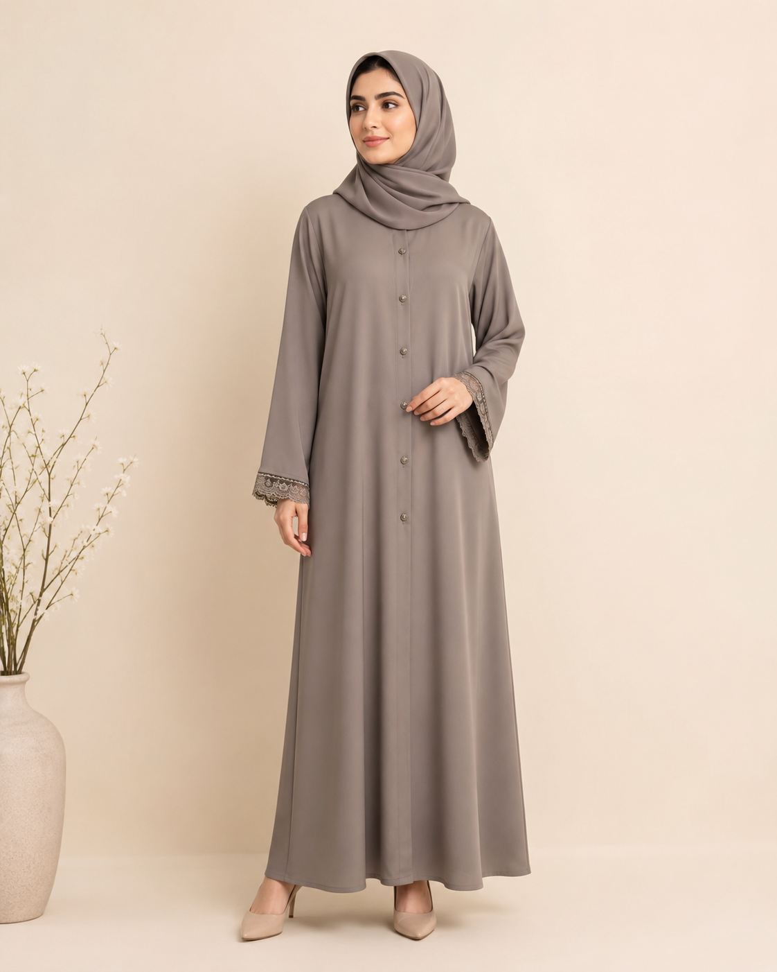 Classic Modest Abaya — No. 464