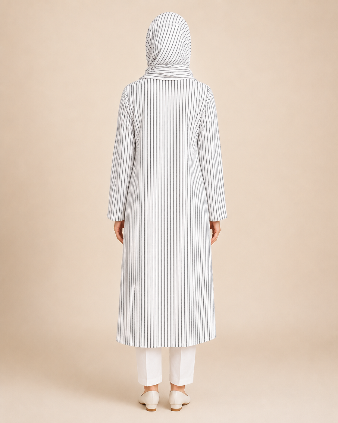 Printed-Style Abaya