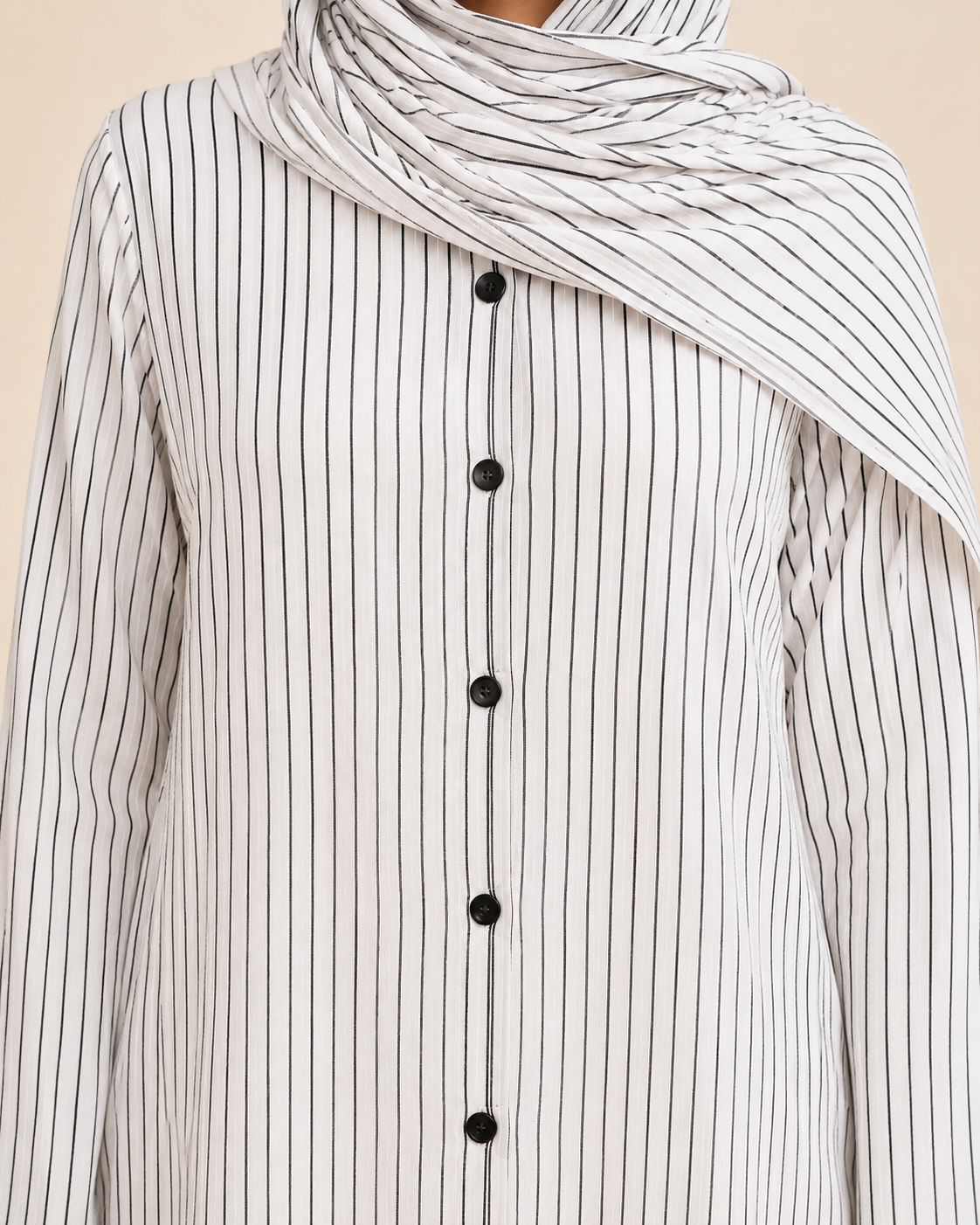 Printed-Style Abaya