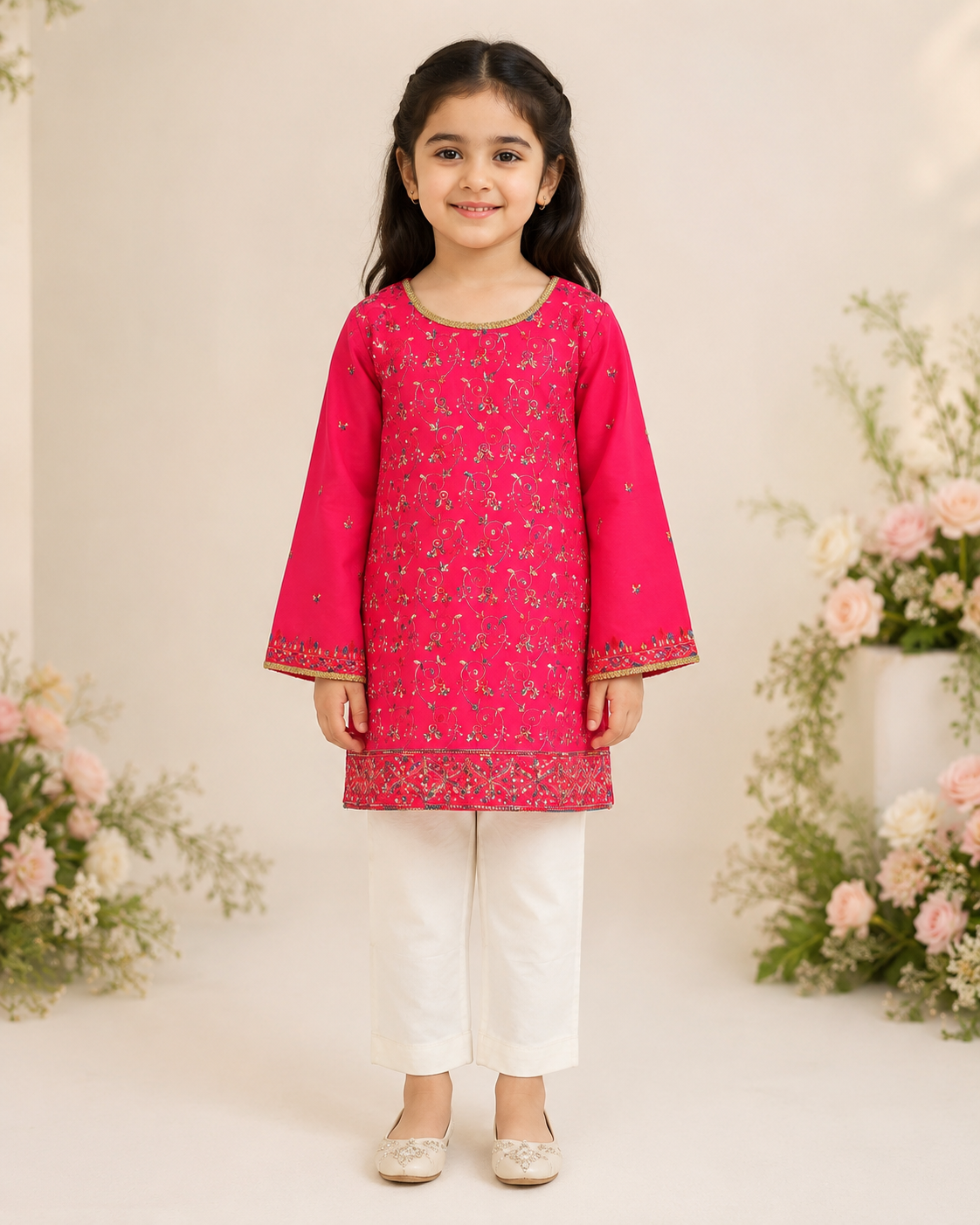 Baby Girls 3-Piece Suit — No. 075