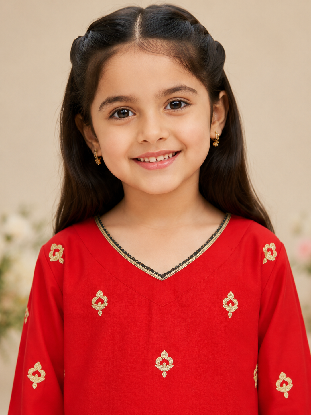 Girls Occasion 3-Piece Suit — No. 092