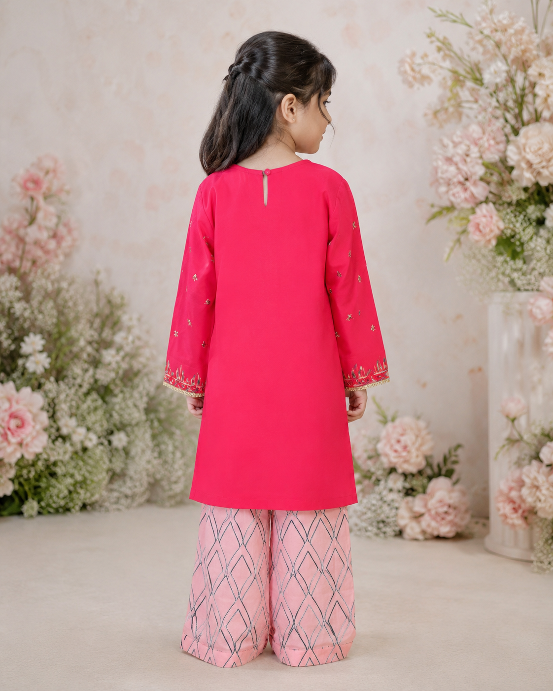 Girls Occasion 3-Piece Suit — No. 047