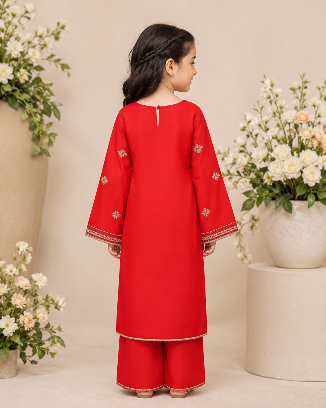Girls Occasion 3-Piece Suit — No. 063