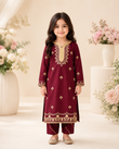 Girls 3-Piece Suit with Dupatta — No. 071