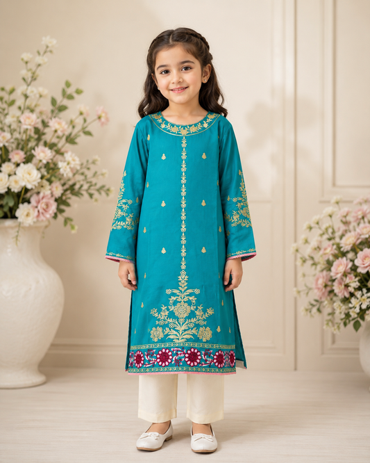 Girls Occasion 3-Piece Suit — No. 059