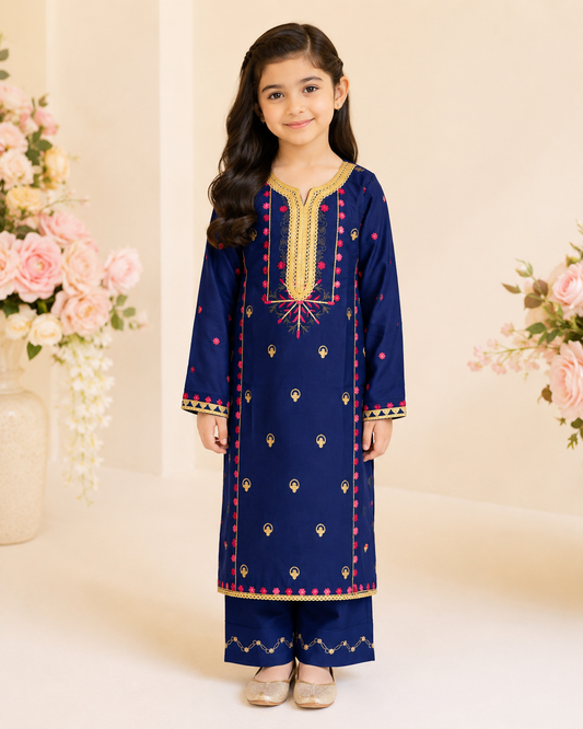 Girls Occasion 3-Piece Suit — No. 073