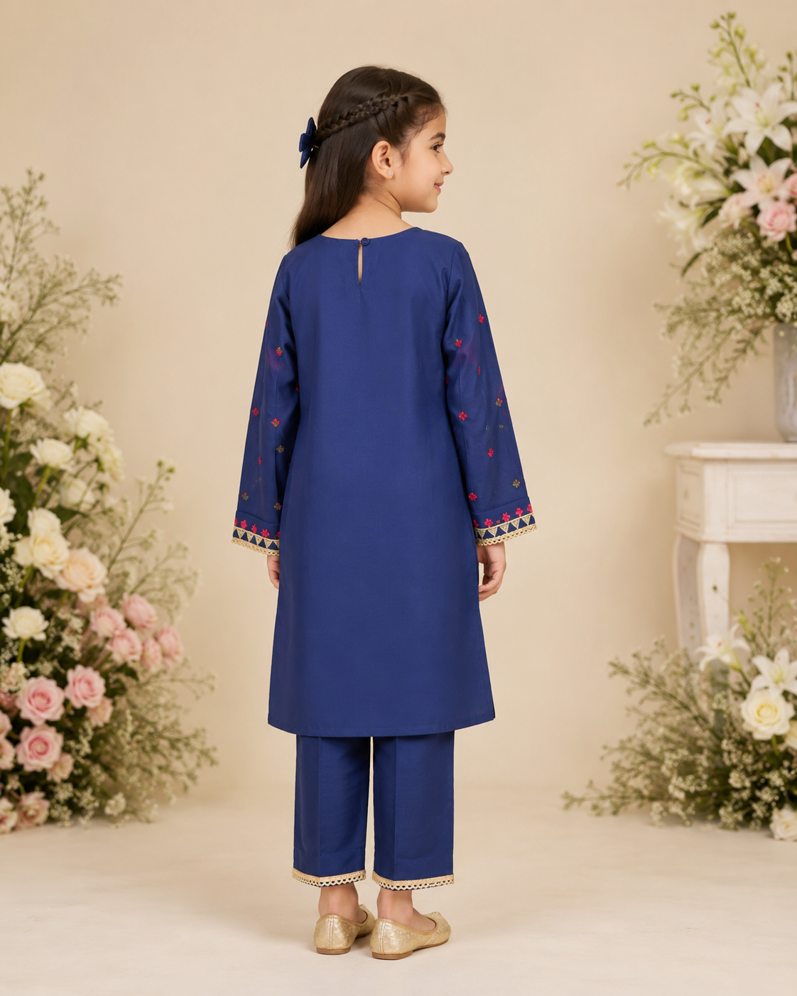 Girls Occasion 3-Piece Suit — No. 073