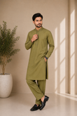 Embroidered 3-Piece Gents Suit — No. 081