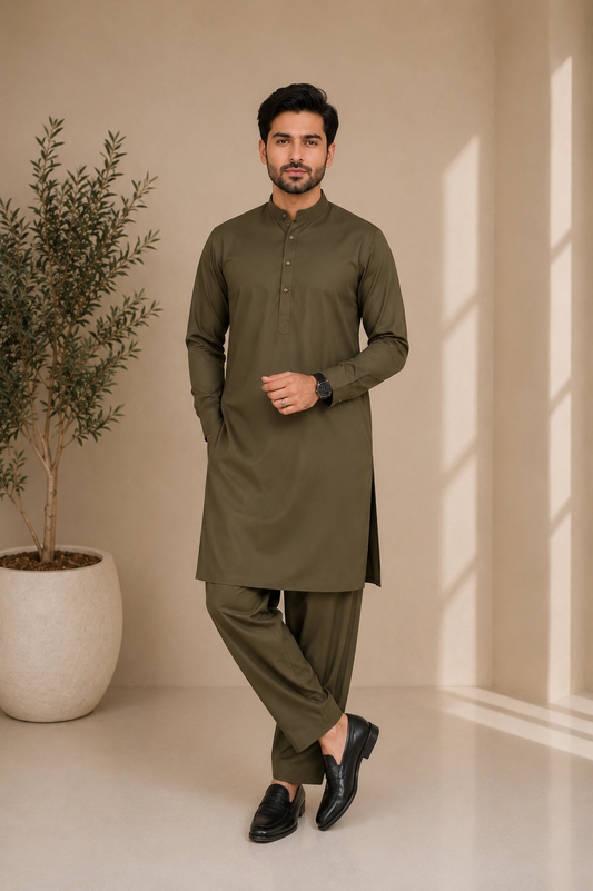 Embroidered Gents Suit — No. 060