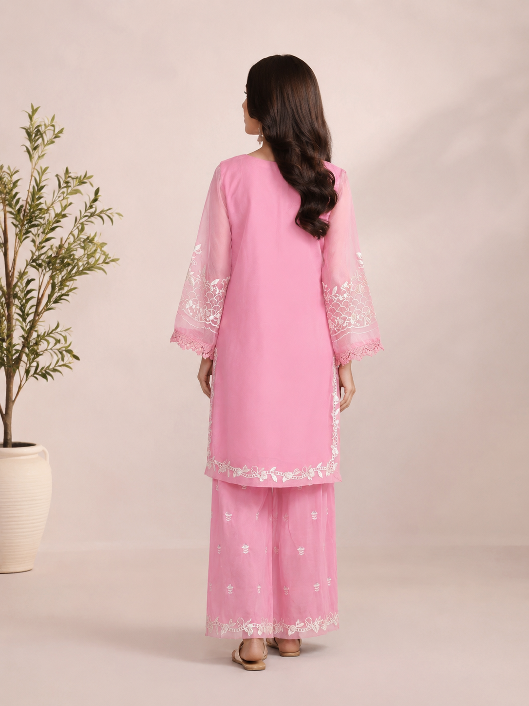 Embroidered Ladies Suit with Dupatta — No. 088
