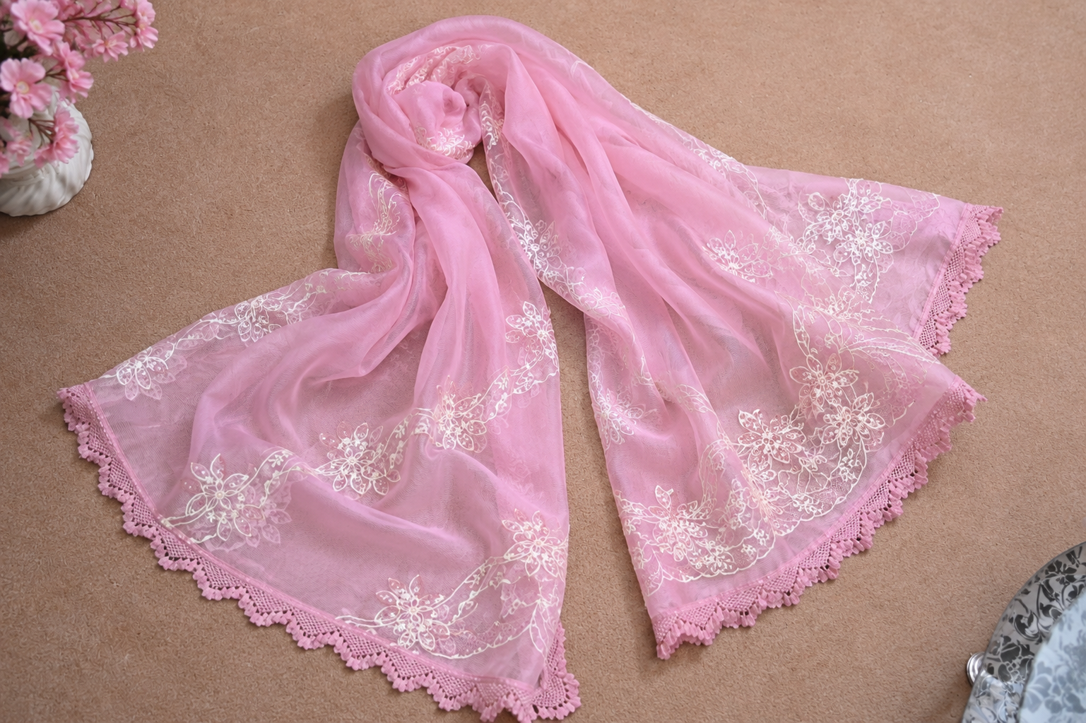 Embroidered Ladies Suit with Dupatta — No. 088