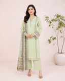 Embroidered Ladies Suit — No. 090