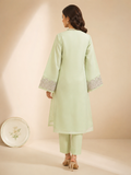 Embroidered Ladies Suit — No. 090