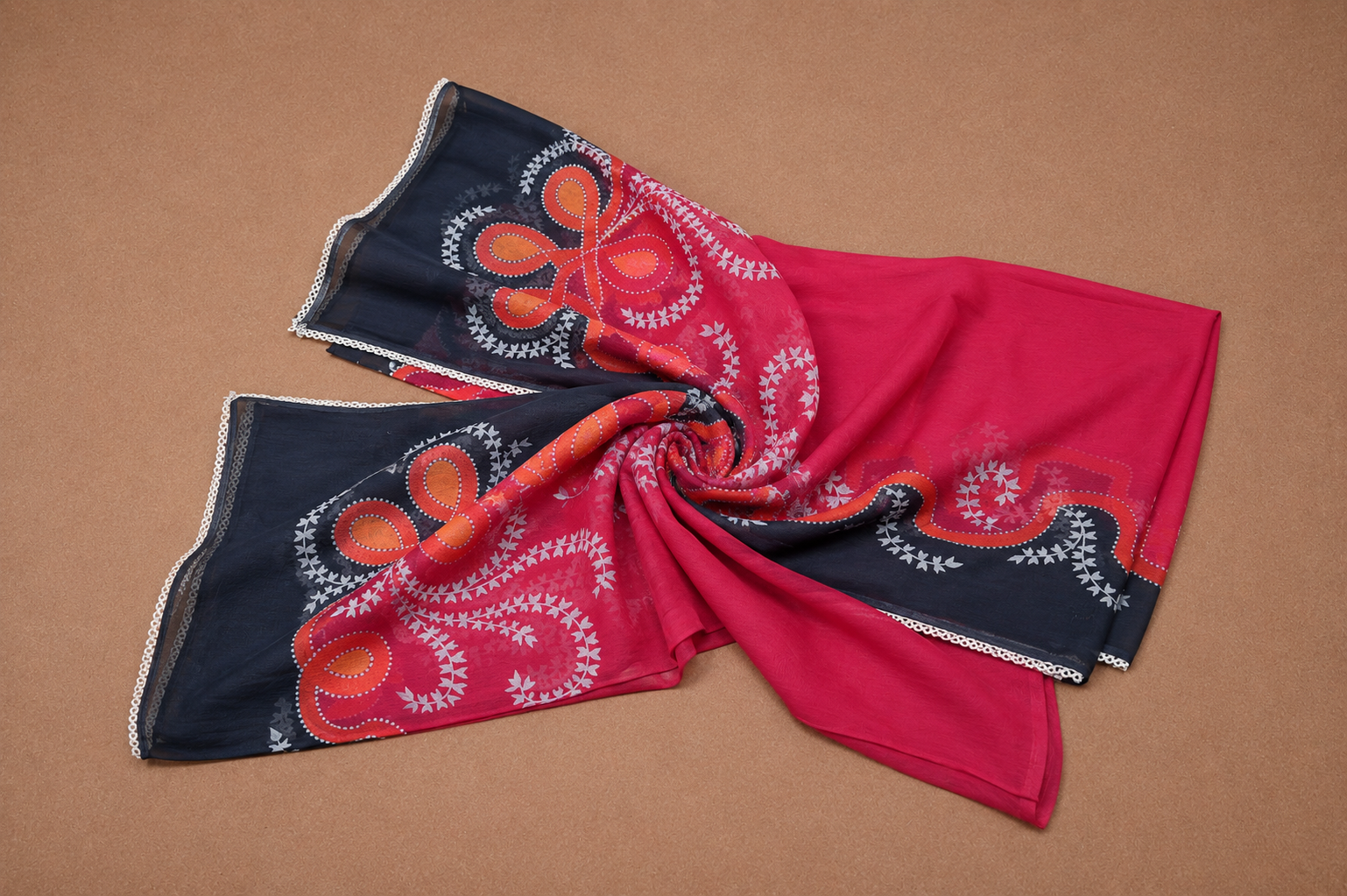 Printed Suit with Dupatta — No. 094
