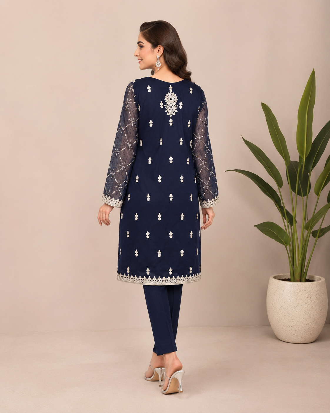 Embroidered Ceremony Suit — No. 108