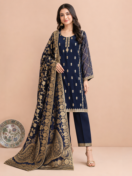 Embroidered Ceremony Suit — No. 108