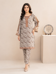 Embroidered Cuff Ladies Suit — No. 118