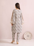 Embroidered Cuff Ladies Suit — No. 118