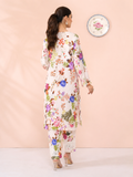 Embroidered Border Ladies Suit — No. 124
