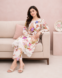 Embroidered Border Ladies Suit — No. 124