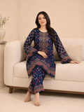 Embroidered 2-Piece Suit — No. 099