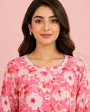 Neck and Cuff Embroidered Suit — No. 127