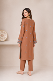 Neck-Embroidered Lawn Suit — No. 102