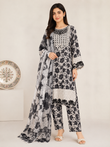 Ladies Suit with Embroidered Neck — No. 115