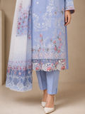 Embroidered Suit with Dupatta — No. 100