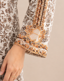 Embroidered Cuff Ladies Suit — No. 118