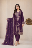 Embroidered Border Suit — No. 130