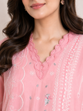 Embroidered Suit with Dupatta — No. 185