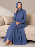 Classic Button-Front Abaya