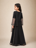 Embroidered Kurti with Lehenga Set — No. 038