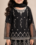 Embroidered Kurti with Lehenga Set — No. 038