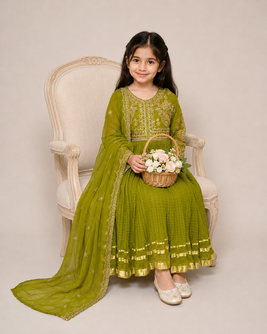 embroided fancy frocks
