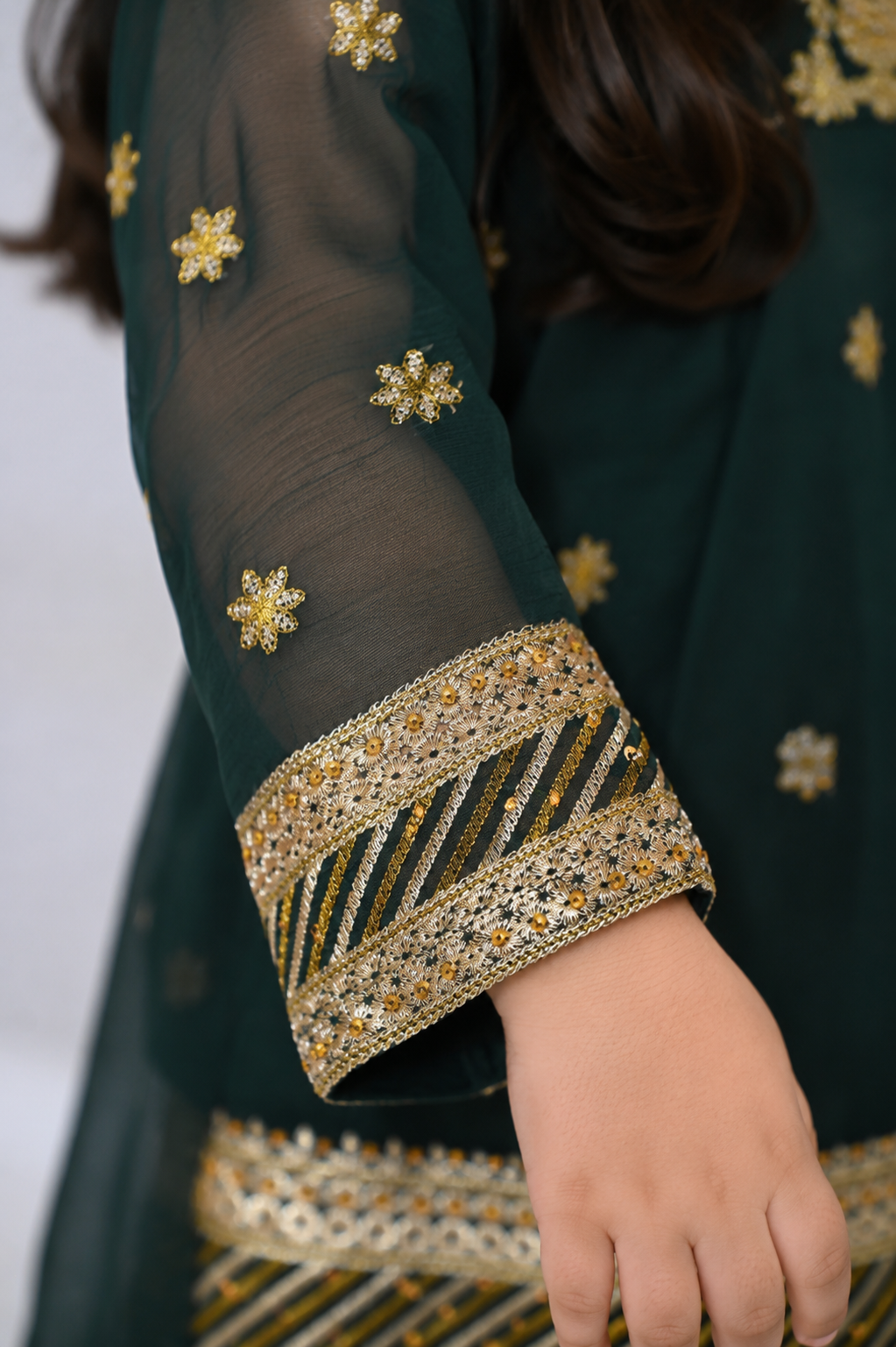 embroided fancy frocks