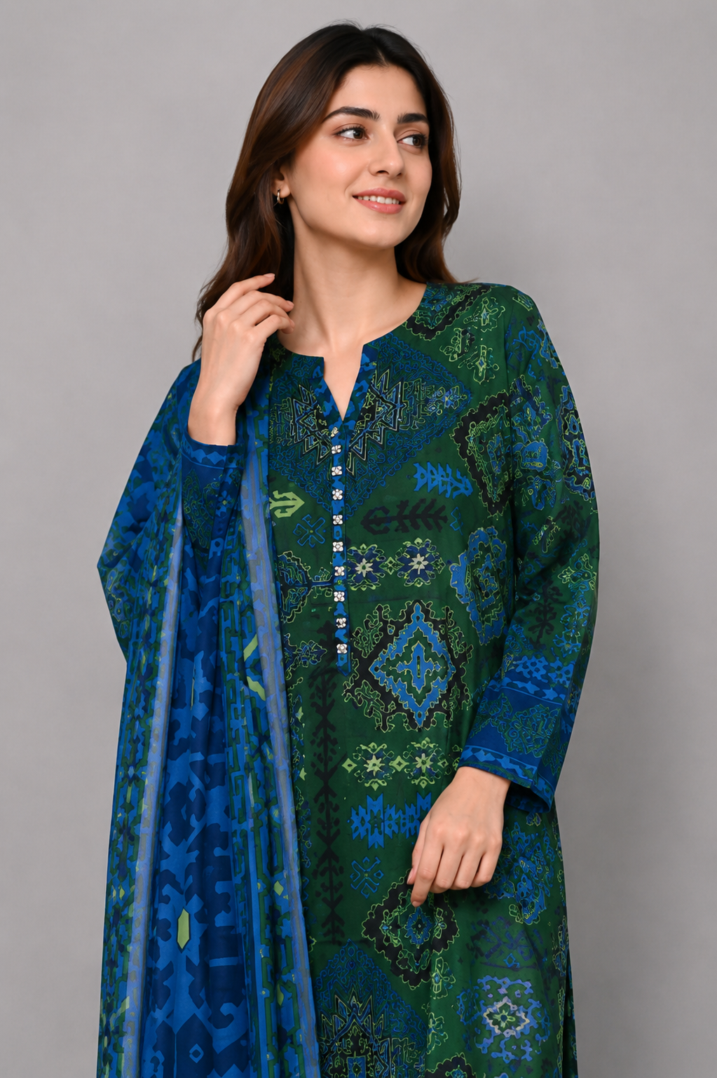 Bonanza Satrangi Printed 3-Piece Lawn Suit — My Link for ALL