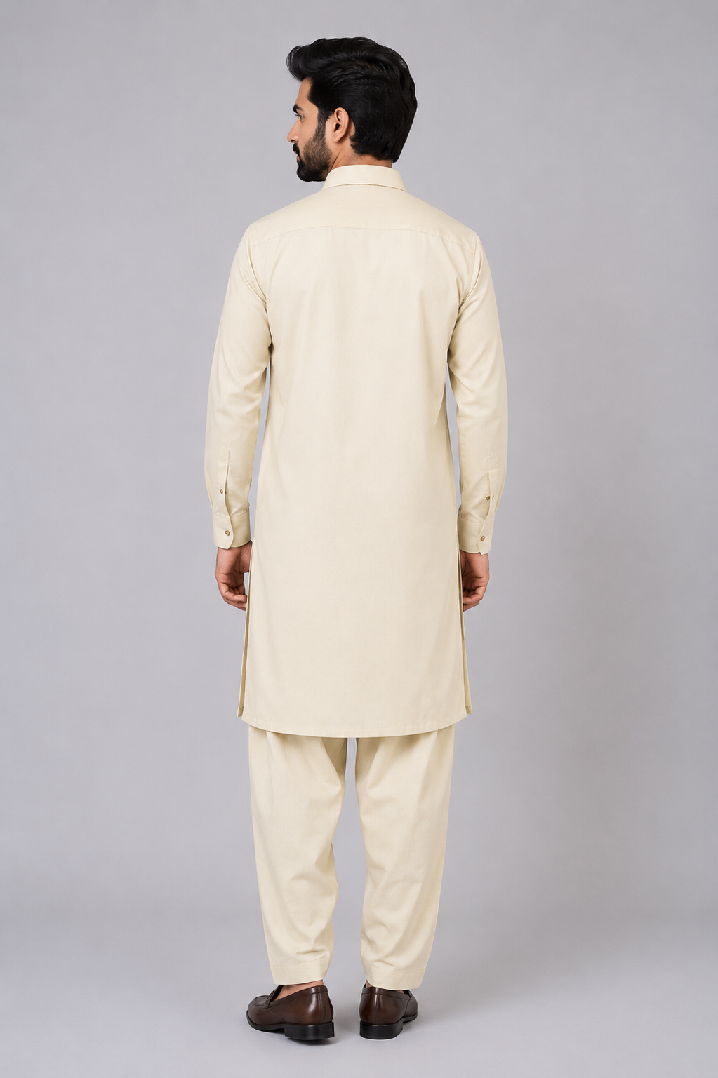 Plain 2-Piece Gents Suit — Style B — My Link for ALL